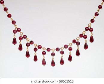 Red Garnet Necklace