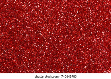Red Glitter Texture Background 