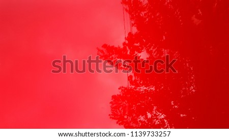 Red glossy surface background, metal red car surface, abstract texture