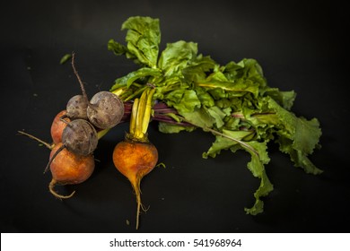 Red And Golden Beets