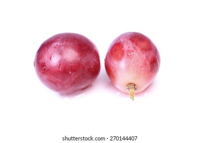 Red grapes