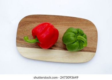 Red and green fresh bell pepper - Powered by Shutterstock