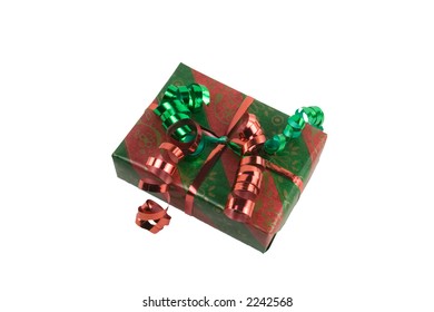 Red and green present alpha