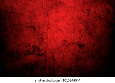 Red Grunge Textured Wall Background