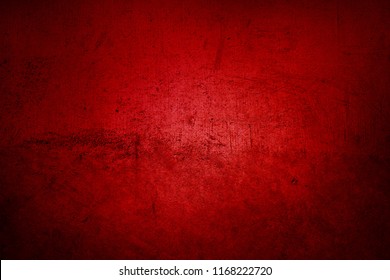 Red Grunge Textured Wall Background