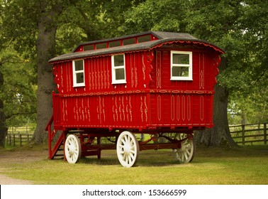 Red Gypsy Wagon