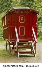 Red Gypsy Wagon