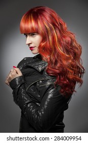 Straight Bangs Images Stock Photos Vectors Shutterstock