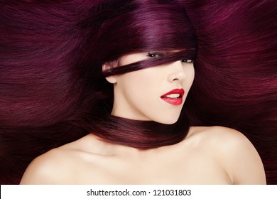 Red Hair Fashion Portrait