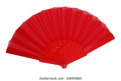 Red Hand Fan