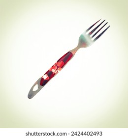 Red handle Fork fork

Cutlery used for serving and eating food Fork Red handle print Hearts - Powered by Shutterstock