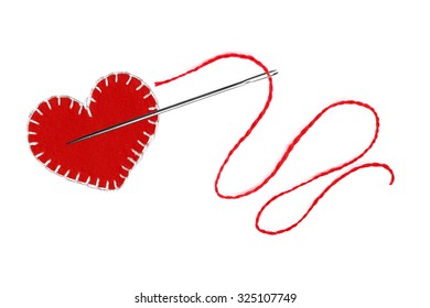Red Heart Thread Needle Isolated On Stock Photo 325107749 | Shutterstock