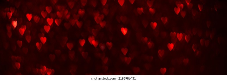 Corazones rojos  brillantes