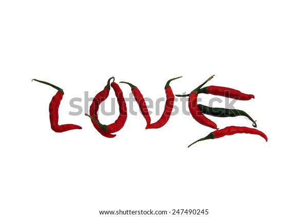 Red Hot Chili Red Hot Love Stock Photo Edit Now