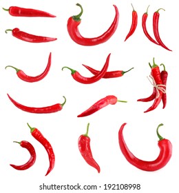 Red Hot Chili Pepper Collage