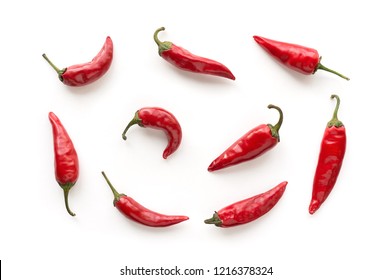 Red hot chilli peppers pattern. Food background. - Powered by Shutterstock