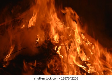 Red Hot Fire Flame Texture Stock Photo 1287842206 | Shutterstock