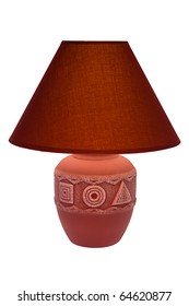 The Red Illuminator With The Lampshade