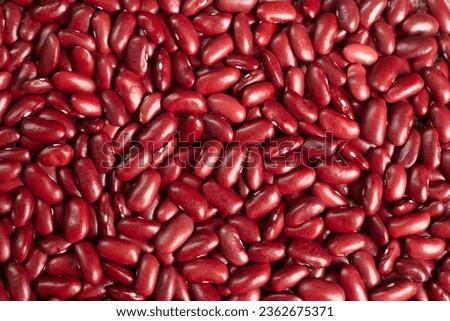 Red kidney beans background, Close-up, Top view Stock foto © 