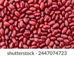 Red kidney beans texture background