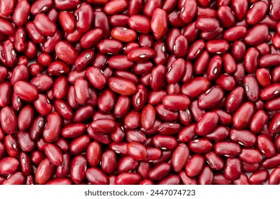 Red kidney beans texture background