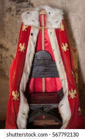 Red King Robe In Castle.