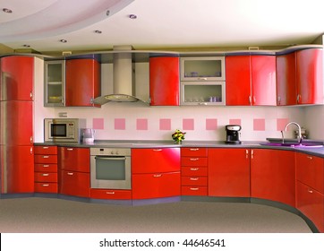 Red Kitchen