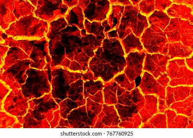 Red Lava Texture Background Stock Photo 767760925 