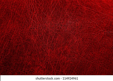  Red Leather Background