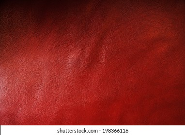 Red Leather Vintage Book Cover