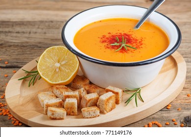 Red Lentil Soup.