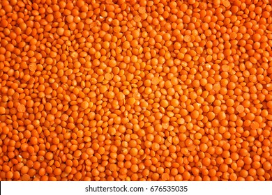 Red Lentils Background