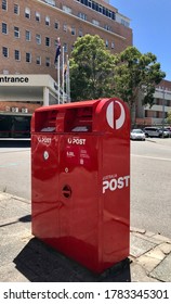 Red Letter Box, Perth Australia December, 29 2016