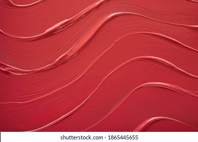 Red Lipstick Background Texture Smudged