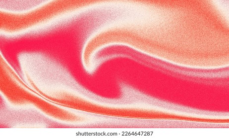 abstract red noise liquid