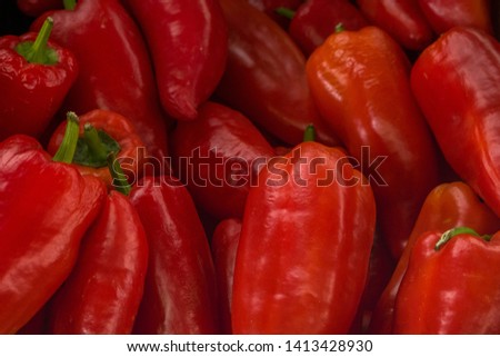 Red Marconi Pepper background. Red Marconi Pepper background.