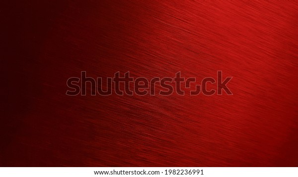 red metal texture background. aluminum brushed\
in dark red color. close up hairline red stainless texture\
background for industrial or loft\
concept.