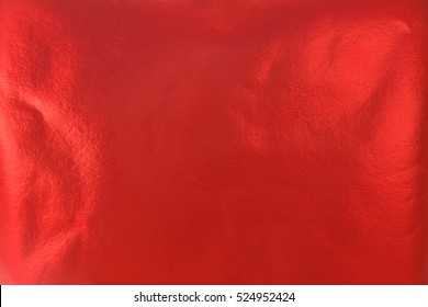 Red Metallic Paper Texture Background