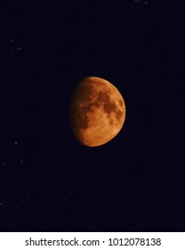 A red moon