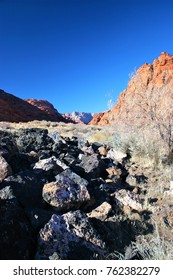 Red Mountain Area In St. George, Ut