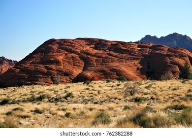 Red Mountain Area In St. George, Ut