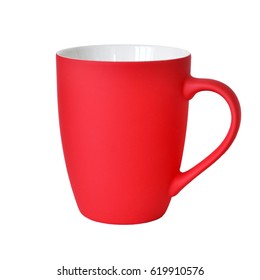 Red Mug Isolated