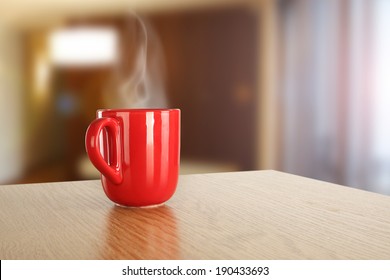 Red Mug In Room 