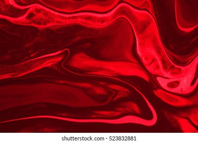 Red Nail Polish Abstract Background