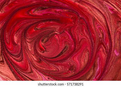 Red Nail Polish Texture