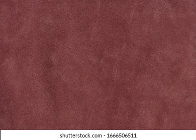 Red Natural Suede Leather Soft Touch Textured Background