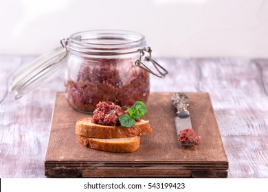 Red Onion Chutney In A Jar