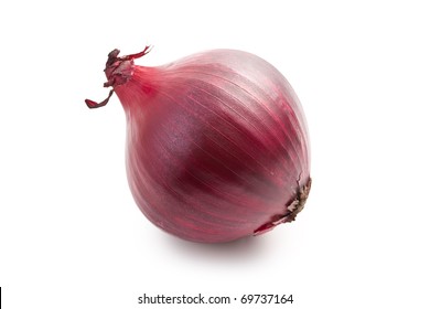  Red Onion Isolated