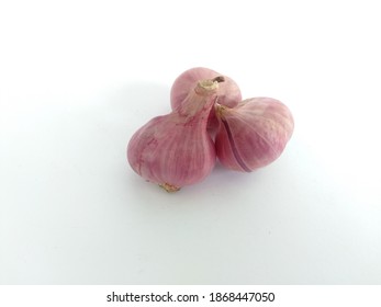 Red Onion Set Isolated on White Background #RedOnions