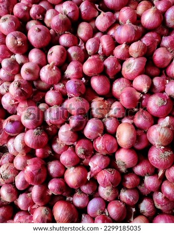 Red onions background. Red onions. Full Frame Shot Of Onions.